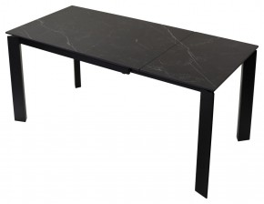 Стол CORNER 120 MATT BLACK MARBLE SOLID CERAMIC / BLACK, ®DISAUR в Покачах - pokachi.ok-mebel.com | фото 4