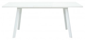Стол ФИН 120 Белый, стекло/ Белый каркас М-City в Покачах - pokachi.ok-mebel.com | фото 2