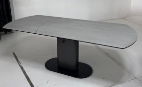 Стол KAI 140 TL-58 поворотная система раскладки, испанская керамика / Темно-серый / Черный, ®DISAUR в Покачах - pokachi.ok-mebel.com | фото 4