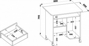 Стол компьютерный КСТ-10.1 в Покачах - pokachi.ok-mebel.com | фото 4