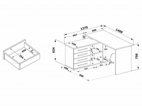 Стол компьютерный КСТ-109Л в Покачах - pokachi.ok-mebel.com | фото 4