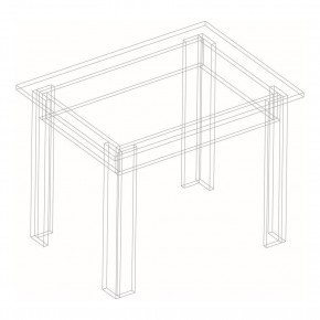 Стол обеденный "МиниМега" (бодега светлая) в Покачах - pokachi.ok-mebel.com | фото 3
