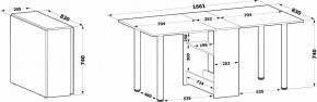 Стол обеденный СП-04м.1 в Покачах - pokachi.ok-mebel.com | фото 5