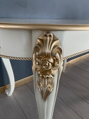 Стол овальный раскладной Розалия (гладкая столешница) в Покачах - pokachi.ok-mebel.com | фото 7