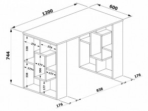 Стол письменный СПм-15 в Покачах - pokachi.ok-mebel.com | фото 3