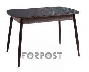 Стол раздвижной со стеклянной столешницей (BLACK, WHITE) в Покачах - pokachi.ok-mebel.com | фото