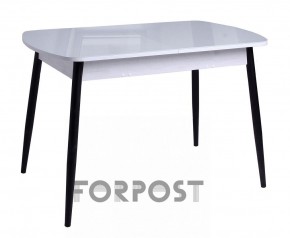 Стол раздвижной со стеклянной столешницей (BLACK, WHITE) в Покачах - pokachi.ok-mebel.com | фото 3