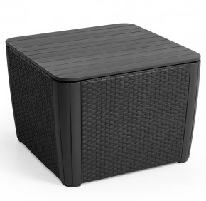 Стол-сундук Лузон Плюс (Luzon Plus Flat Wicker), графит в Покачах - pokachi.ok-mebel.com | фото 3