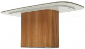 Стол TAMPA 180 цвет БЕЛЫЙ МРАМОР M326, керамика / Каркас OAK, ®DISAUR в Покачах - pokachi.ok-mebel.com | фото 8