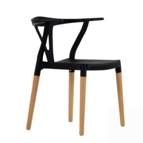Стул Barneo N-218 Wishbone интерьерный кухонный черный в Покачах - pokachi.ok-mebel.com | фото