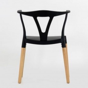 Стул Barneo N-218 Wishbone интерьерный кухонный черный в Покачах - pokachi.ok-mebel.com | фото 2