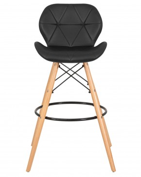 Стул барный DOBRIN BUTTERFLY BAR, ножки светлый бук, цвет чёрный в Покачах - pokachi.ok-mebel.com | фото 6