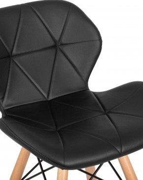 Стул барный DOBRIN BUTTERFLY BAR, ножки светлый бук, цвет чёрный в Покачах - pokachi.ok-mebel.com | фото 8