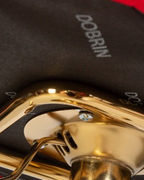 Стул барный DOBRIN CHARLY GOLD, красный велюр (MJ9-45) в Покачах - pokachi.ok-mebel.com | фото 10