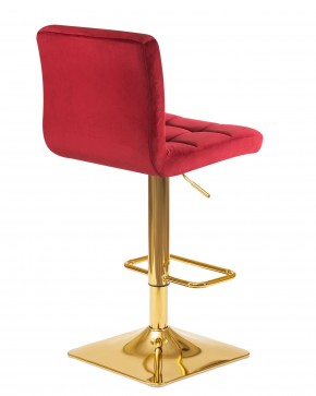 Стул барный DOBRIN GOLDIE, бордовый велюр (MJ9-43) в Покачах - pokachi.ok-mebel.com | фото 4