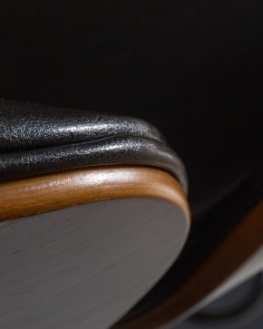 Стул барный DOBRIN JACK BLACK, цвет черный глянец PU ABD 002 в Покачах - pokachi.ok-mebel.com | фото 2
