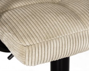 Стул барный DOBRIN KRUGER ARM BLACK, бежевый вельвет (LAR-E2041-04) в Покачах - pokachi.ok-mebel.com | фото 7