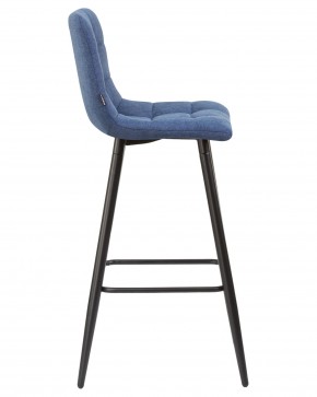 Стул барный DOBRIN NICOLE, черные матовые ножки, синяя ткань (UF860-14B) в Покачах - pokachi.ok-mebel.com | фото 3