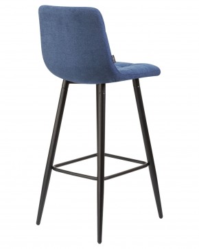 Стул барный DOBRIN NICOLE, черные матовые ножки, синяя ткань (UF860-14B) в Покачах - pokachi.ok-mebel.com | фото 4