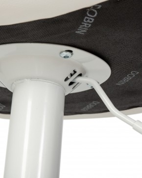 Стул барный DOBRIN TAILOR WHITE, белый PU в Покачах - pokachi.ok-mebel.com | фото 7