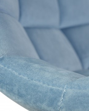 Стул барный DOBRIN TAILOR WHITE, пудрово-голубой велюр (MJ9-74) в Покачах - pokachi.ok-mebel.com | фото 8