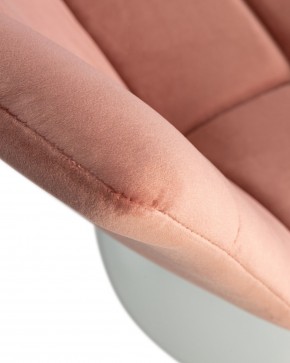 Стул барный DOBRIN TAILOR WHITE, пудрово-розовый велюр (MJ9-32) в Покачах - pokachi.ok-mebel.com | фото 7