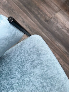 Стул ДИЛЛ, цвет RAIN 7 бриз, велюр / черный каркас М-City в Покачах - pokachi.ok-mebel.com | фото 4