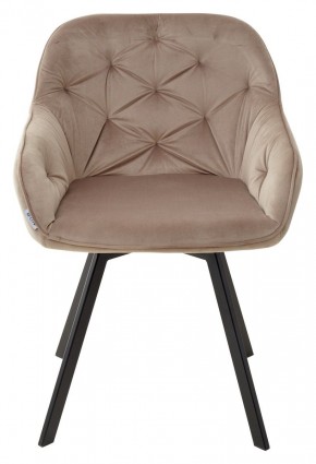 Стул GALE 360 град. поворот. BLUVEL-40 BEIGE, велюр/ черный каркас, М-City в Покачах - pokachi.ok-mebel.com | фото 6