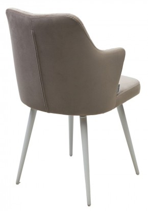 Стул HERMAN 360 град. ЛАТТЕ #25, велюр / белый каркас М-City в Покачах - pokachi.ok-mebel.com | фото 5
