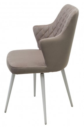 Стул HERMAN 360 град. ЛАТТЕ #25, велюр / белый каркас М-City в Покачах - pokachi.ok-mebel.com | фото 6