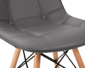 Стул обеденный DOBRIN BENNET, ножки светлый бук, серый  в Покачах - pokachi.ok-mebel.com | фото 8