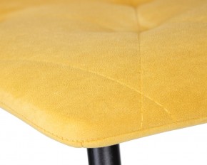 Стул обеденный DOBRIN CHILLY ROMBO, Горчичный Simple 15, основание черное в Покачах - pokachi.ok-mebel.com | фото 8