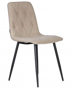 Стул обеденный DOBRIN CHILLY ROMBO, Капучино Simple 05, основание черное в Покачах - pokachi.ok-mebel.com | фото 2