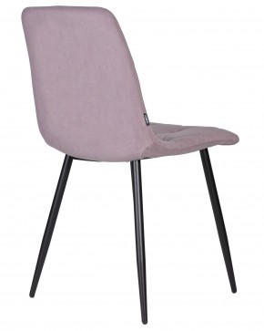 Стул обеденный DOBRIN CHILLY ROMBO, Лавандовый Simple 48, основание черное в Покачах - pokachi.ok-mebel.com | фото 4