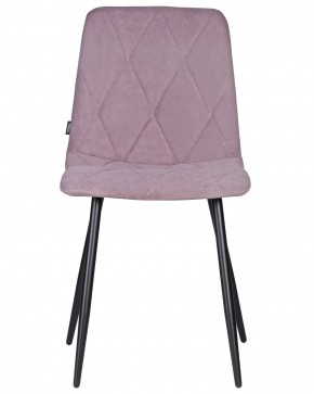 Стул обеденный DOBRIN CHILLY ROMBO, Лавандовый Simple 48, основание черное в Покачах - pokachi.ok-mebel.com | фото 6