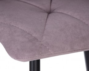 Стул обеденный DOBRIN CHILLY ROMBO, Лавандовый Simple 48, основание черное в Покачах - pokachi.ok-mebel.com | фото 7