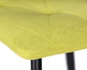 Стул обеденный DOBRIN CHILLY ROMBO, Лайм Simple 14, основание черное в Покачах - pokachi.ok-mebel.com | фото 7