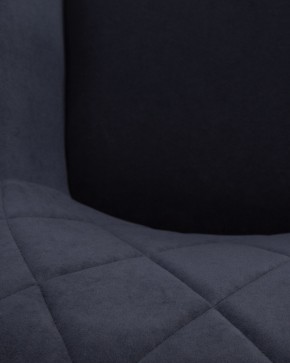 Стул обеденный DOBRIN ROBY, ЭМАЛЬ ЧЕРНЫЙ МУАР велюр Catania Dark Blue в Покачах - pokachi.ok-mebel.com | фото 11
