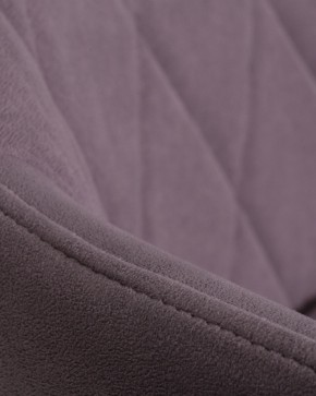Стул обеденный DOBRIN ROBY, ЭМАЛЬ ЧЕРНЫЙ МУАР велюр Catania Lavender в Покачах - pokachi.ok-mebel.com | фото 10