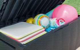 Сундук CAPRI STORAGE BOX 305 L антрацит в Покачах - pokachi.ok-mebel.com | фото 2