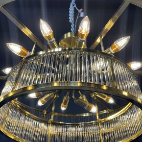 Светильник на штанге Imperiumloft RH Marais Round Chandelier 40,2668 в Покачах - pokachi.ok-mebel.com | фото 5