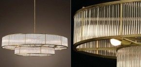 Светильник на штанге Imperiumloft RH Marais Round Chandelier 40,2668 в Покачах - pokachi.ok-mebel.com | фото 2