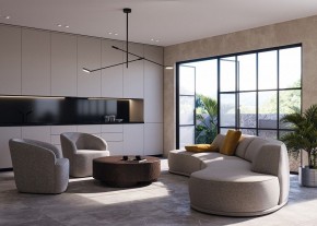 Светильник на штанге Maytoni Fad MOD070CL-L15B3K1 в Покачах - pokachi.ok-mebel.com | фото 5