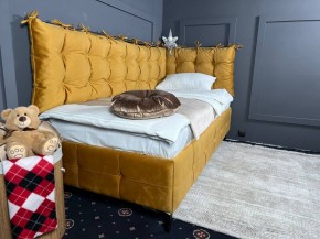 СВЕТЛАНА 3 Кровать угловая (Горчичный) в Покачах - pokachi.ok-mebel.com | фото 4