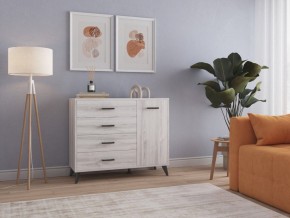 СВЕТЛАНА LOFT Комод-тумба (сосна белая loft) в Покачах - pokachi.ok-mebel.com | фото 3