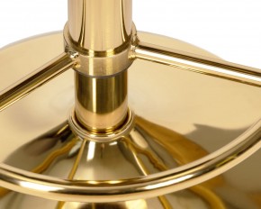 Табурет барный DOBRIN BRUNO GOLD, бежевый велюр (MJ9-10) в Покачах - pokachi.ok-mebel.com | фото 4