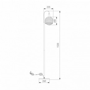 Торшер Eurosvet Gemini 80492/1 черный в Покачах - pokachi.ok-mebel.com | фото 4