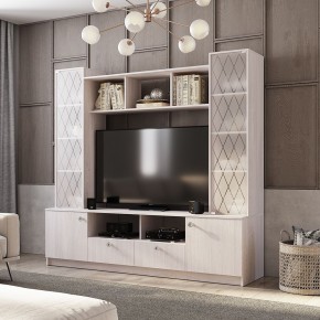 Центральная секция Зарина ЦС-01 (ясень белый) в Покачах - pokachi.ok-mebel.com | фото