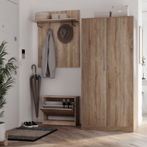 Тумба ОРИОН с одной полкой для обуви, цвет Дуб Сонома в Покачах - pokachi.ok-mebel.com | фото 4