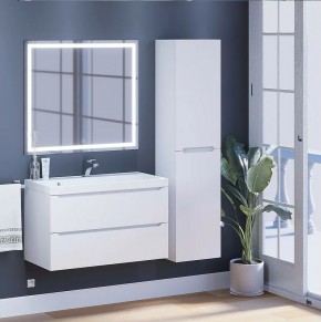 Тумба под раковину Uperwood Tanos 90 см, подвесная, белая матовая в Покачах - pokachi.ok-mebel.com | фото 11